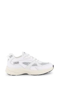 Kids' logo trainers, White