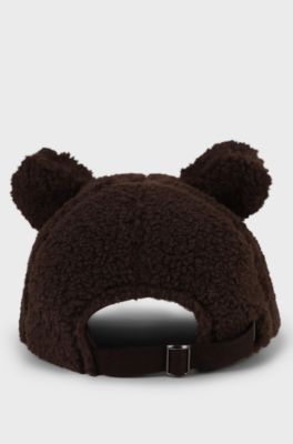 BOSS x Steiff kids' teddy cap, Dark Brown