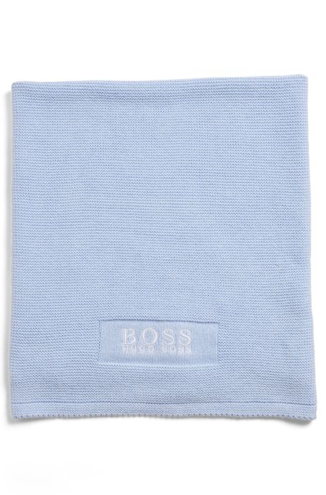 Boss Coffret Cadeau Avec Couverture Pour Bebe En Coton Et Cachemire