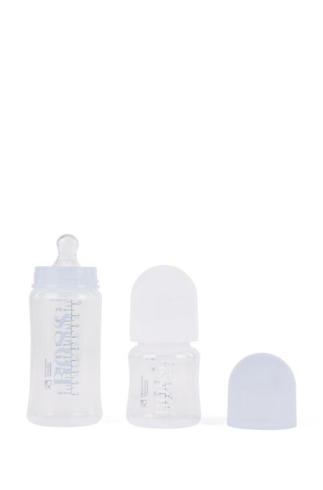 Boss Coffret Cadeau Compose De Deux Biberons Sans Bpa Pour Bebe