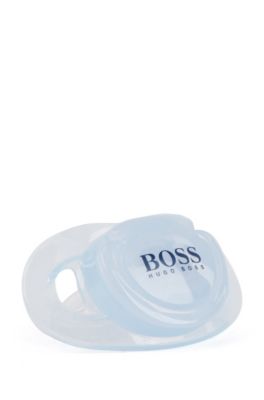 BOSS - Ciuccio per neonati in silicone con logo stampato