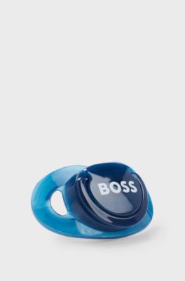 Gift-boxed logo dummy for babies, Dark Blue