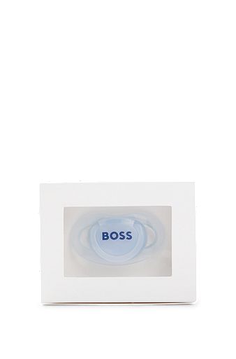 Gift-boxed logo dummy for babies, Light Blue