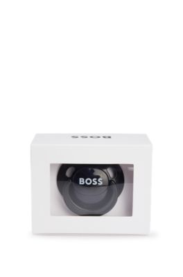 BOSS Gift boxed logo dummy for babies Black