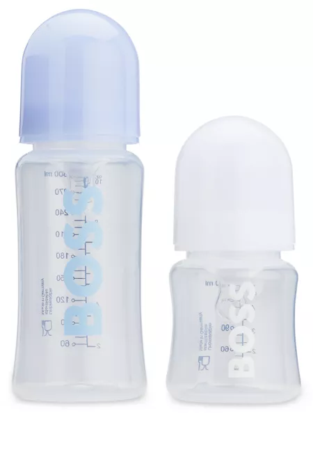 Coffret cadeau composé de deux biberons sans BPA pour bébé