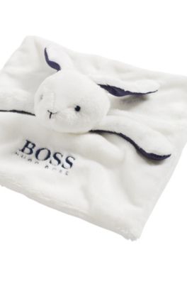 Hugo Boss Lapin en fourrure synthétique pour bébé, à logo brodé. 1