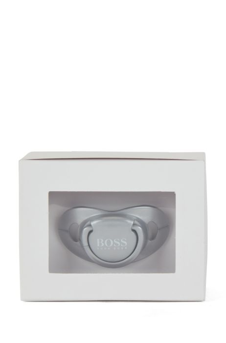 Boss Coffret Cadeau Avec Sucette Pour Bebe A Logo Contrastant