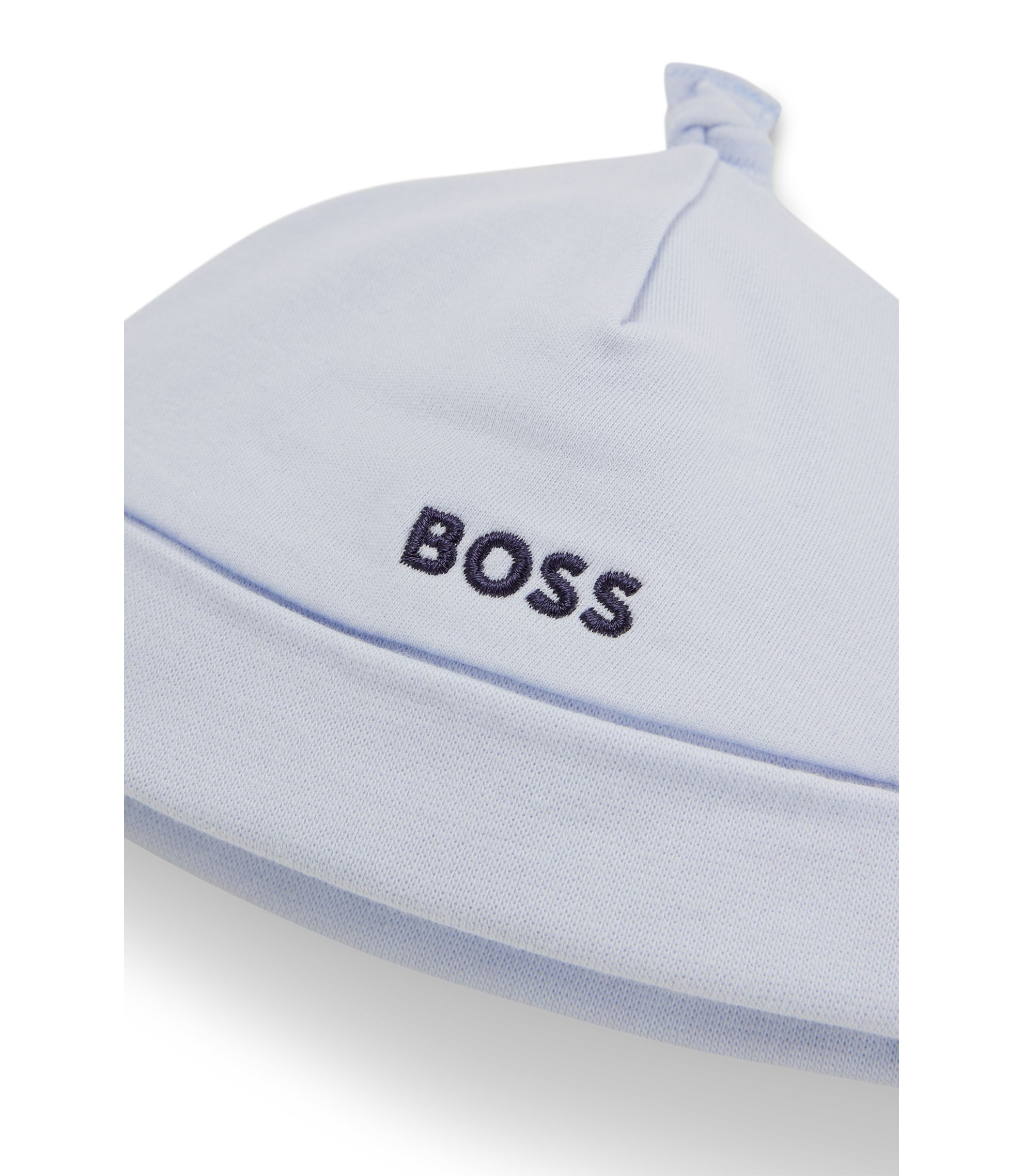 Hugo Boss Bonnet Pour BÃ©bÃ© BOSS Bonnet Pour Bébé En Coton Pur à