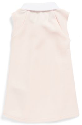 Baby tennis dress in stretch jersey, light pink