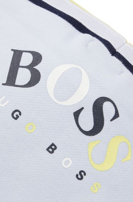 Boss Baby Shorts In French Terry With Rear Logo Print