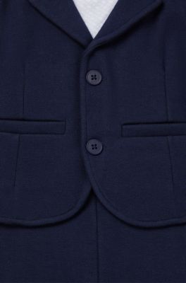 Gift-boxed all-in-one suit for babies, Dark Blue