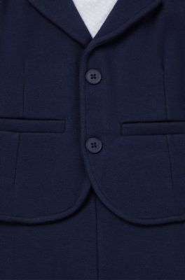 Gift-boxed all-in-one suit for babies, Dark Blue