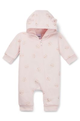 BOSS - Combinaison de neige pour bébé en tissu déperlant avec logos