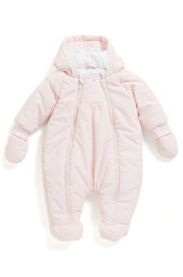 Boss Combinaison A Capuche Pour Bebe Avec Doublure En Fourrure Synthetique