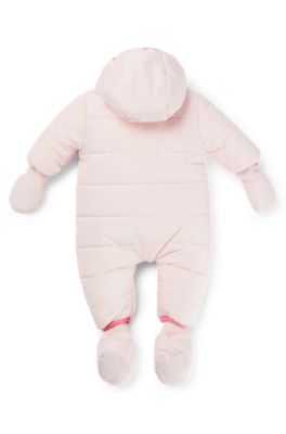 BOSS Baby waterrepellent snowsuit with detachable mittens and slippers