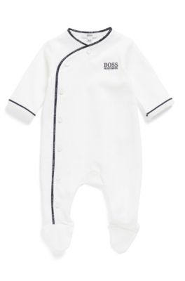 hugo boss baby sleepsuit