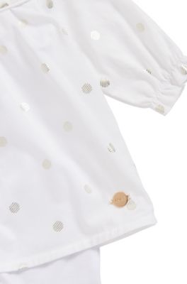 hugo boss baby sleepsuit