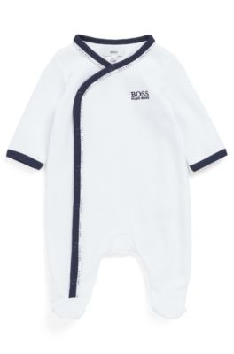 hugo boss baby sleepsuit