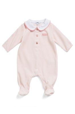 hugo boss baby sleepsuit