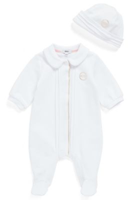 hugo boss baby sleepsuit