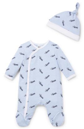 gisteren tuberculose Onbekwaamheid BOSS - Gift-boxed sleepsuit and hat for babies