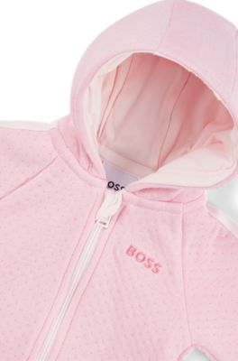 Trainingspakje voor baby&rsquo;s met logodetails, in een cadeaubox, Pink