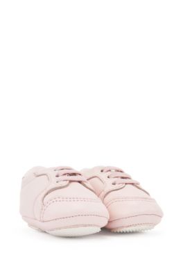 light pink booties