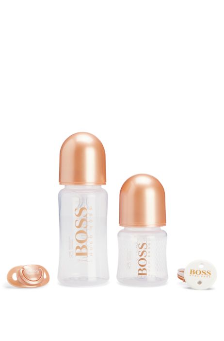 Boss Coffret Cadeau Comprenant Des Biberons Une Sucette Et Une Pince Pour Bebe