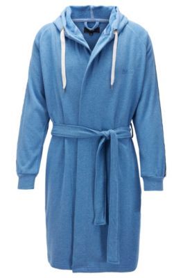hugo boss dressing gown with hood
