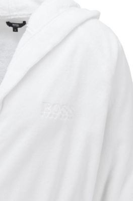 hugo boss hooded dressing gown