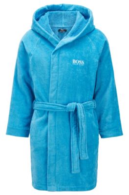 hugo boss dressing gown with hood