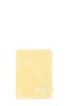 Finest Egyptian cotton washing mitt with contrast logo embroidery, Light Yellow