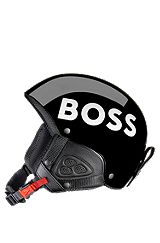 Лыжный шлем с логотипом, Черный