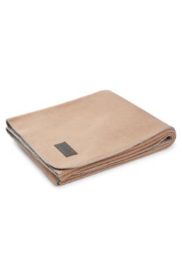 T&aelig;ppe med kastesting og tofarvet effekt, Orange