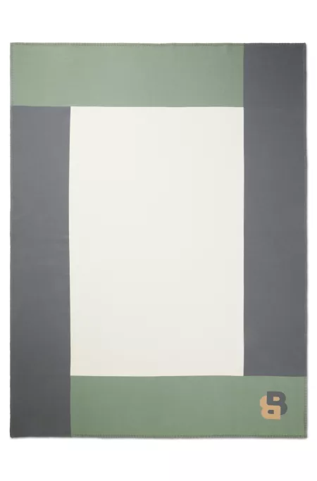 Couvre-lit en jacquard à point roulé