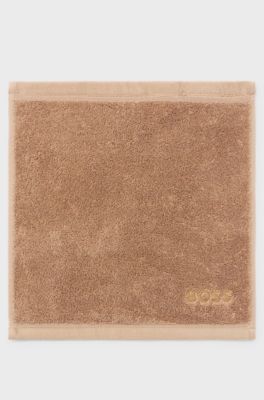 Cotton face cloth, Brown