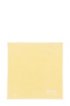 Finest Egyptian cotton face cloth with logo embroidery, Light Yellow