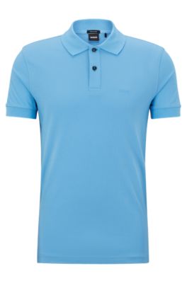 Blue hugo boss polo sale