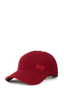 hugo boss men's logo twill cap