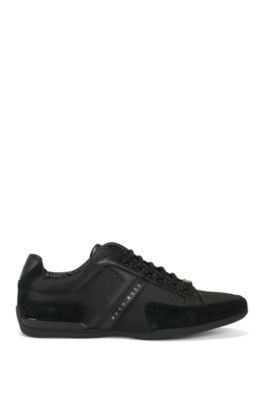 hugo boss spacit trainers black