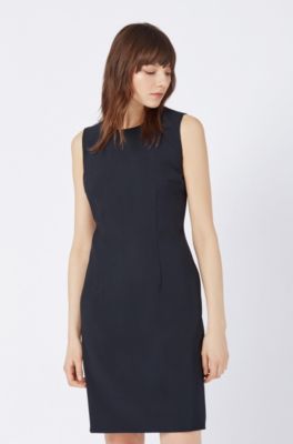 hugo boss blue dress