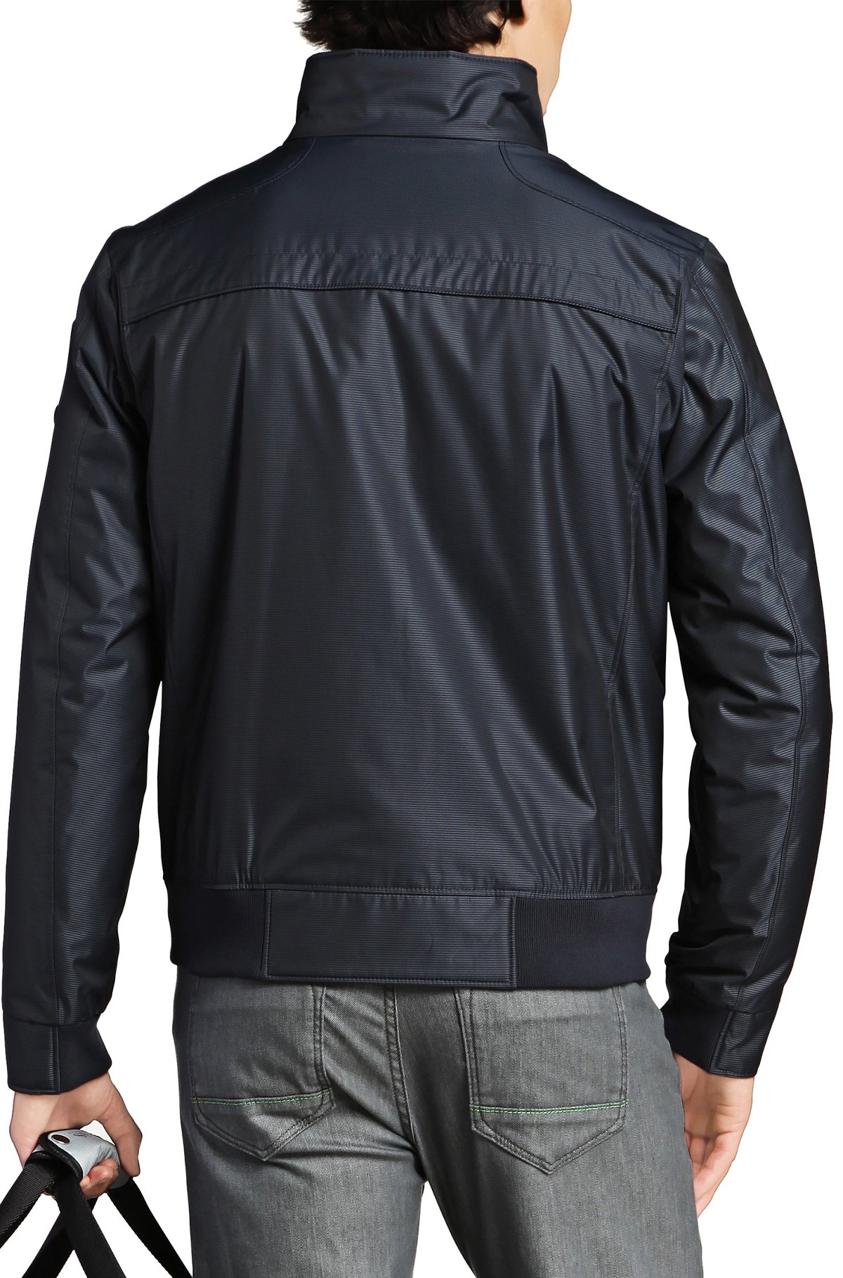 BOSS jacket with concealed