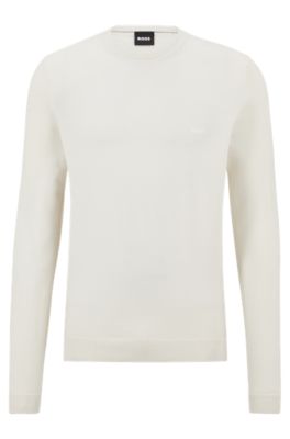 Boss on sale white jumper