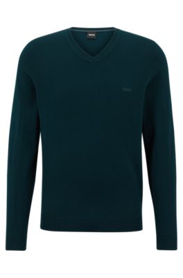 Hugo boss 2025 green jumper