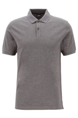 grey hugo boss polo