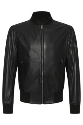 Men's Premium Leather Jackets | HUGO BOSS®