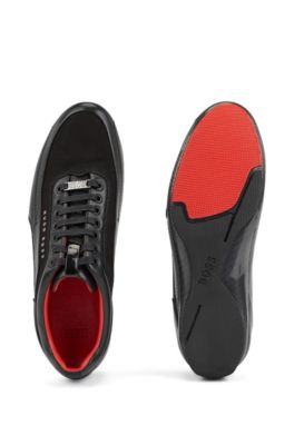 red hugo boss shoes