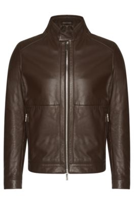 Men's Premium Leather Jackets | HUGO BOSS®