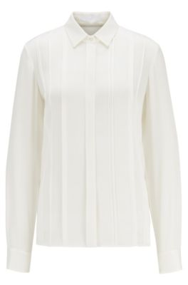 hugo boss silk blouse