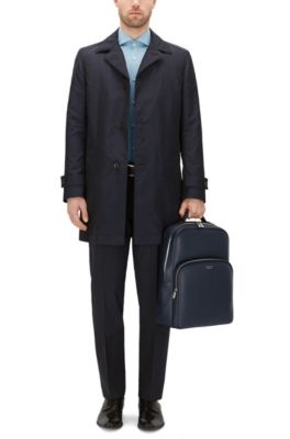 Houndstooth Cotton Dress Shirt, Slim Fit | Jason&nbsp;, Open Green